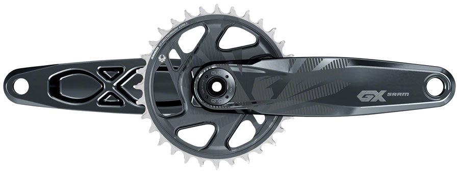 SRAM GX Eagle Boost Crankset - 12-Speed, 32t, Direct Mount, DUB Spindle Interface, Lunar