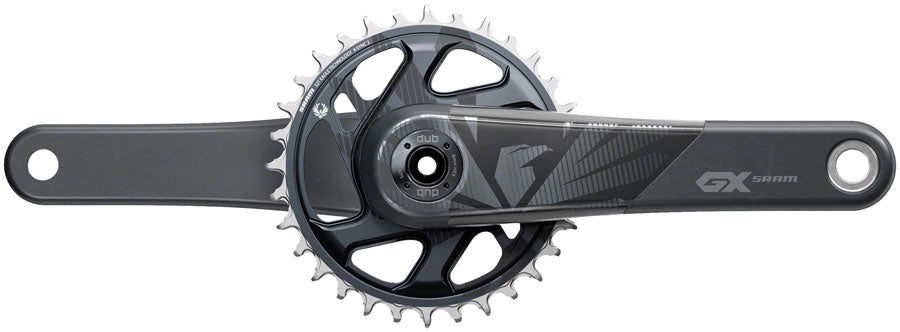 SRAM GX Eagle Carbon Boost Crankset - 12-Speed, 32t, Direct Mount, DUB Spindle Interface, Lunar